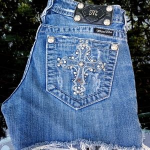 Miss me jean cutoff shorts
